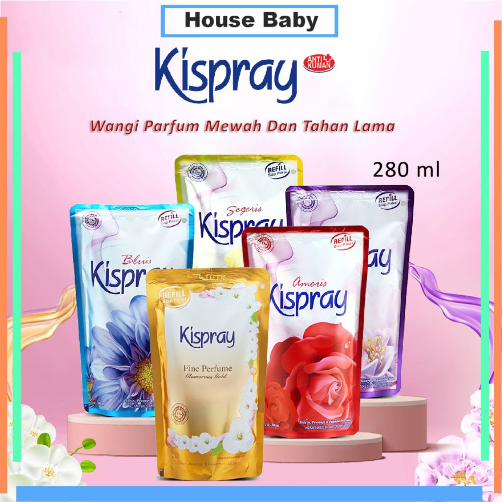 Kispray gold Kispray refil all varian Kispray pewangi pakaian