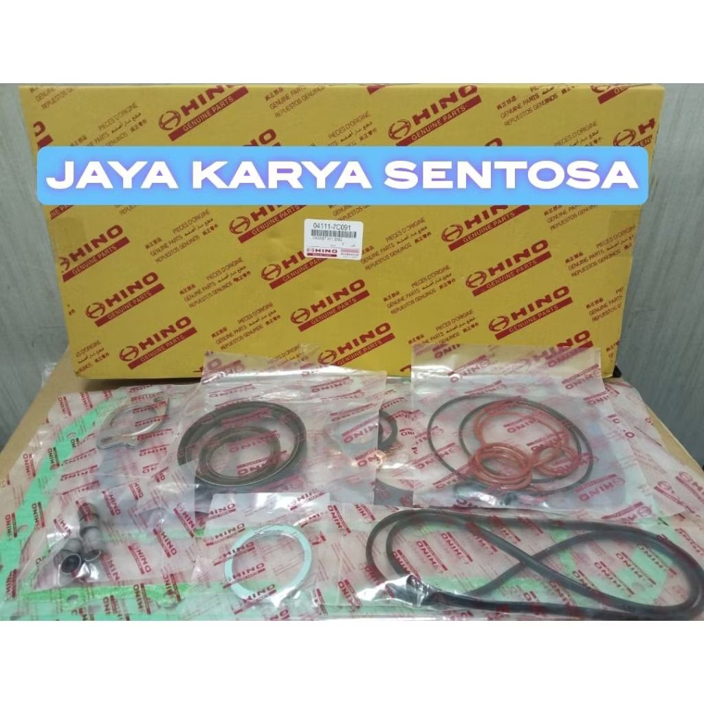PACKING SET HINO DUTRO HT130 BAHAN PLATE  04111-7C091