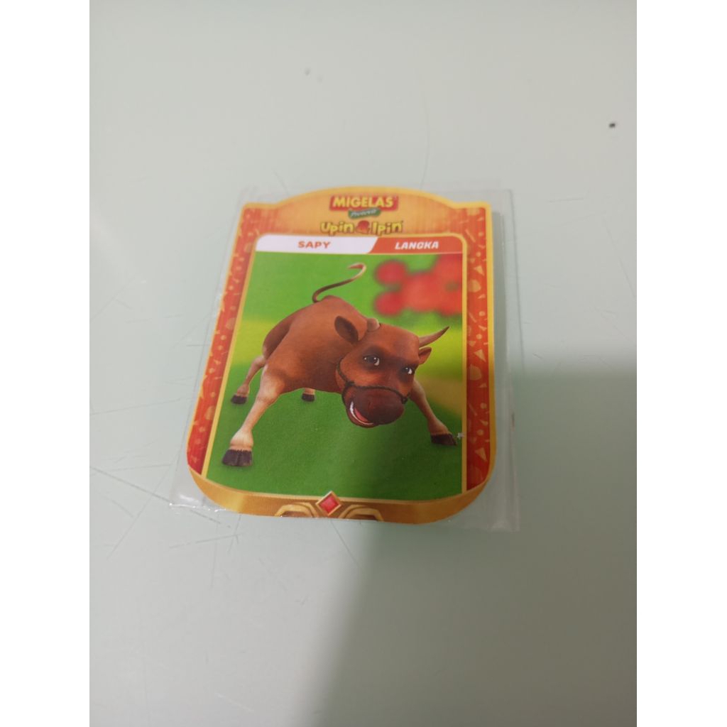 Kartu Mie Gelas Upin Ipin