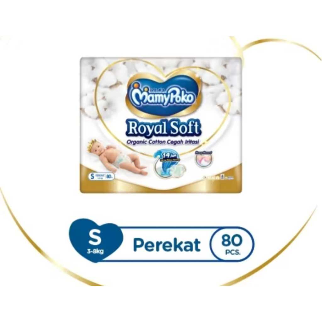 Mamypoko Royal Soft S80 Perekat (100% ORIGINAL)