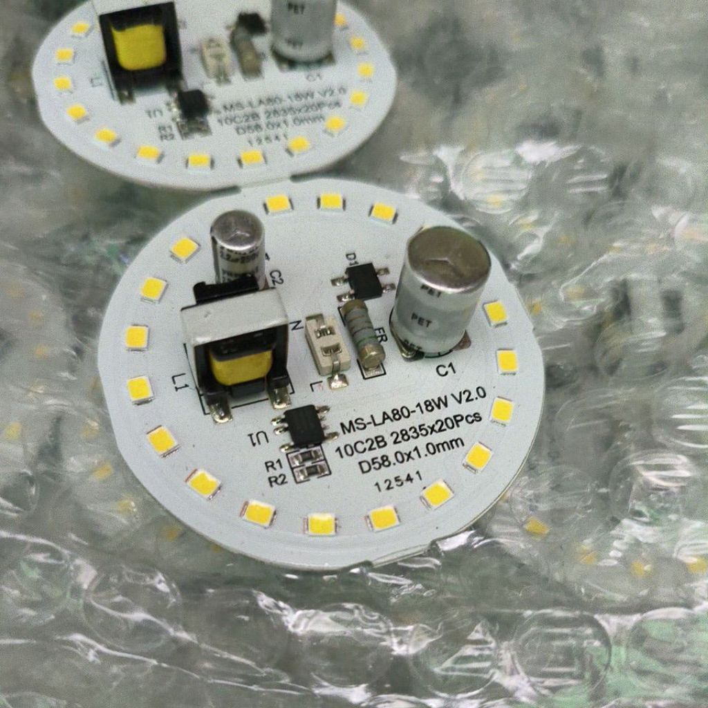 DIY led ac 18 wat MSL