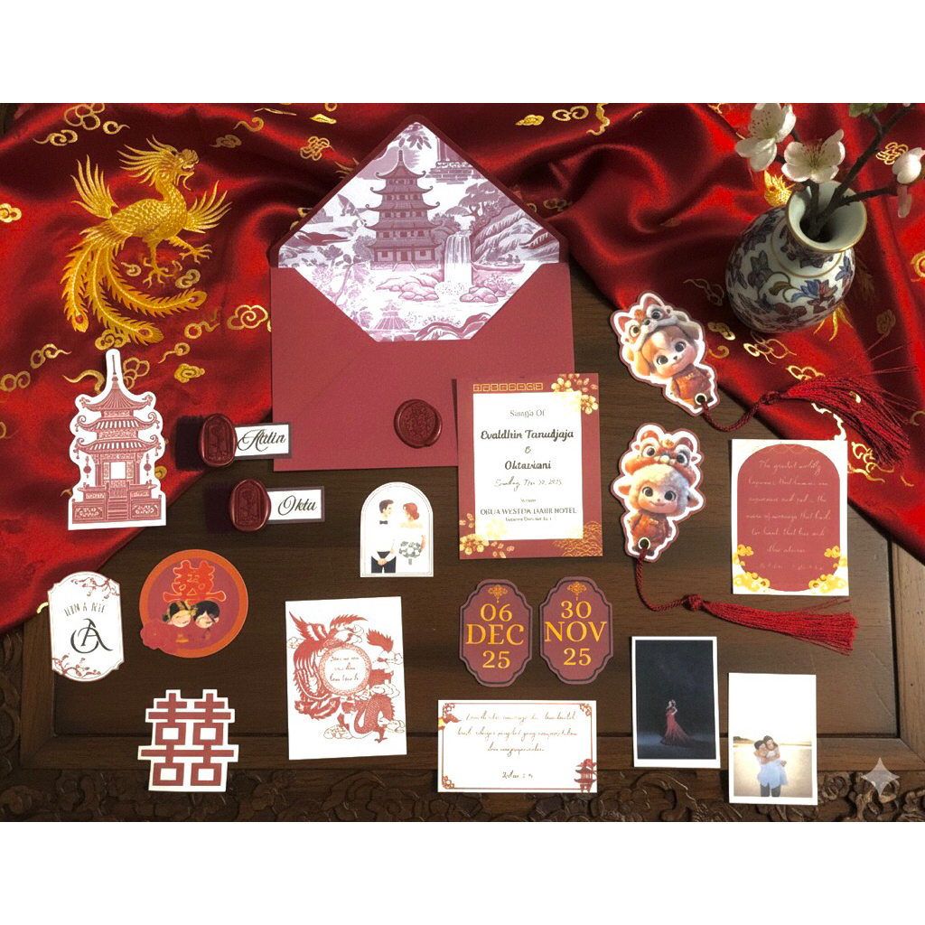 Chinese Keepsake Wedding Termurah | Wedding Keepsake Chinese Expres Sehari Jadi