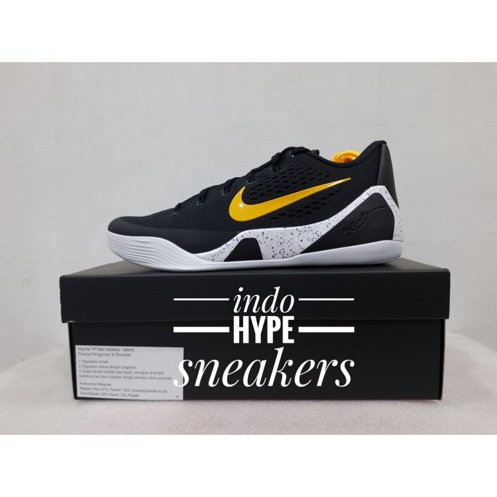 Nike KOBE 9 Elite Low EM Protro LAKERS AWAY