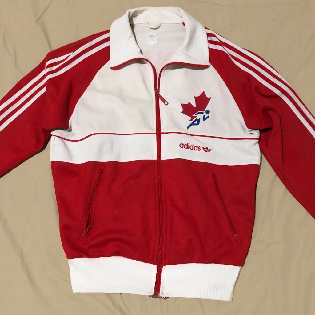 Tracktop Adidas Canada vtg rare original