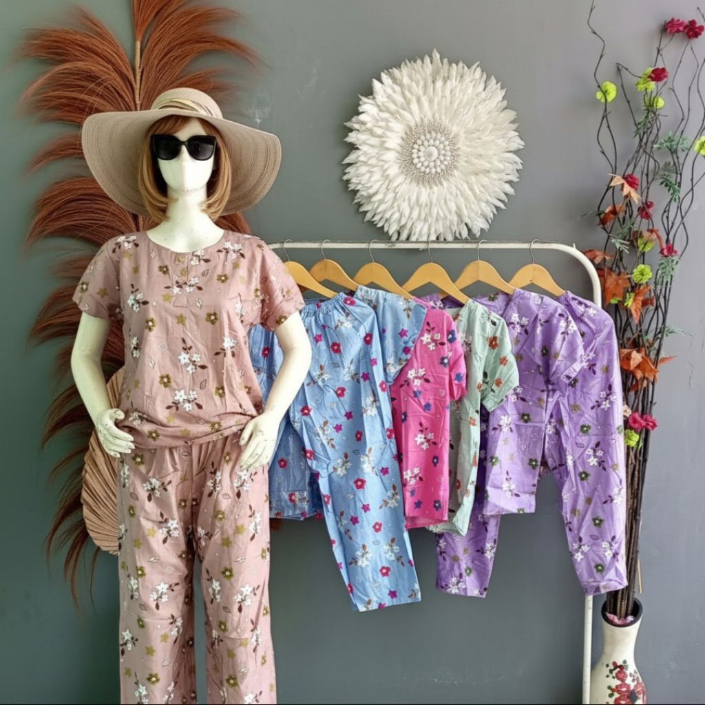 Setelan Rayon/Baju Tidur Murah/DasterMurah