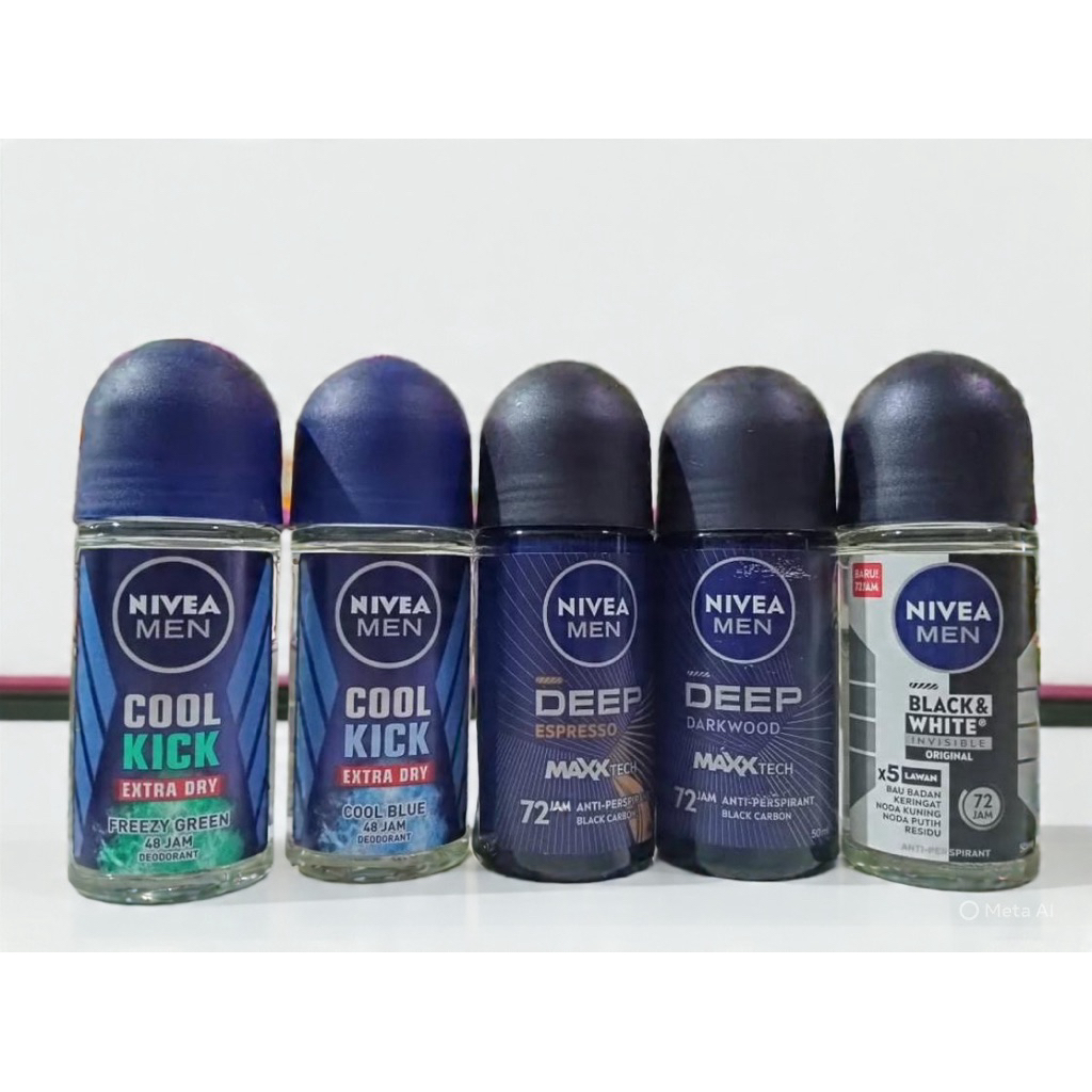 NIVEA MEN DEO 50ML // DEODORAN NIVEA MEN ROLL ON 50 ML
