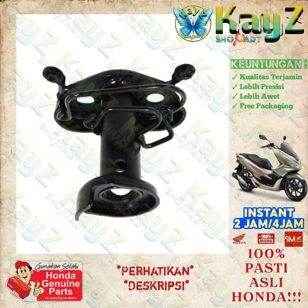 Post Comp Handle Dudukan Stang Komstir PCX 150 Original 53110K97N00