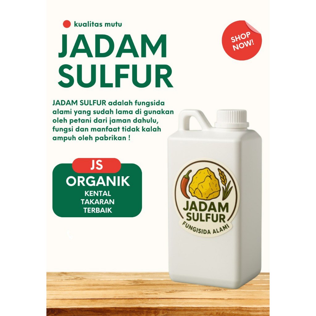 JADAM SULFUR ORGANIK 1 LITER