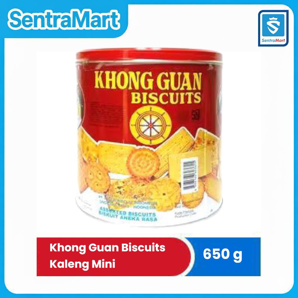 Khong Guan Biskuit Kaleng, Khong Guan,KhongGuan, Kue Kaleng,Biscuit Kaleng, Khong Guan 650gr Murah,