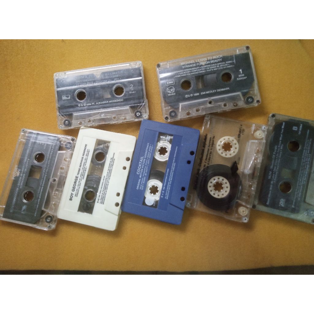 Kaset tanpa cover 5 ribuan