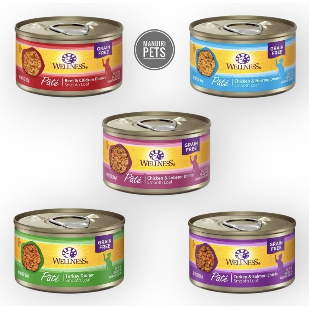 Wellness Complete Health Pate Wet Cat Food / Makanan Basah Kucing Wellness Pate Series