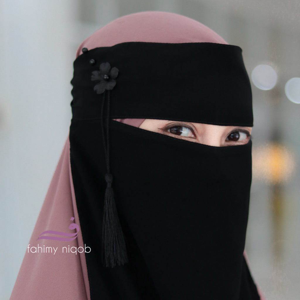 FAHIMY NIQOB - Niqab Bandana Malihah sifon silky arab