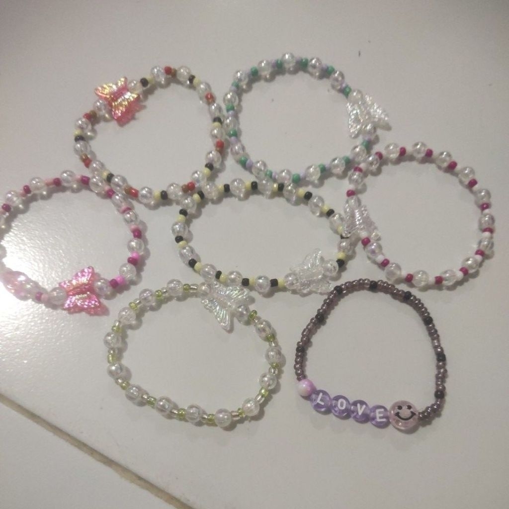 Gelang manik manik gelang serut gelang anak anak manik manik lucu