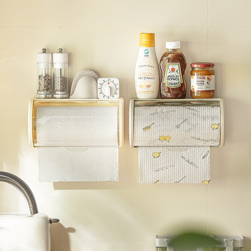 Tempat Tissue Toilet Aesthetic Minimalis Tempel Praktis Kotak Tisu WC Lucu dan Unik