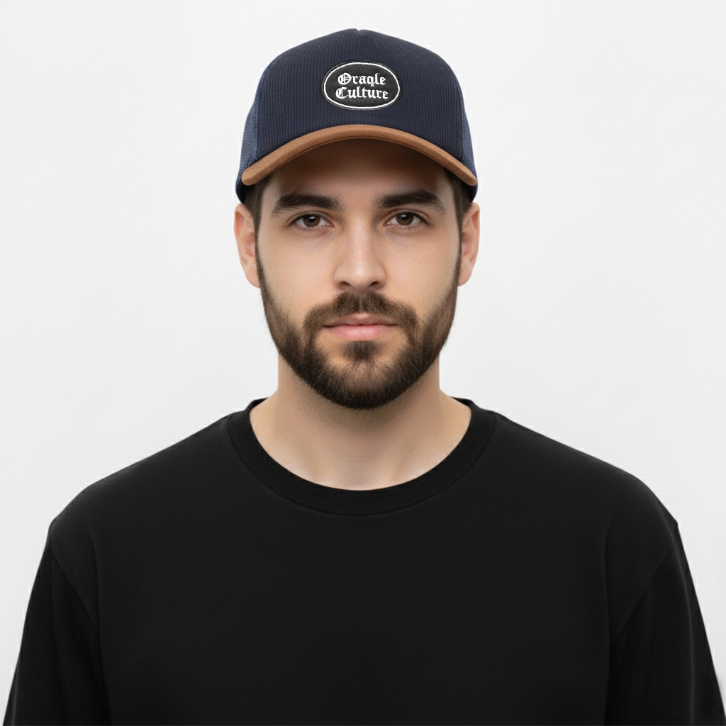 ORAQLE Topi Pria & Wanita Trucker Hat OC TRUCKER CORD