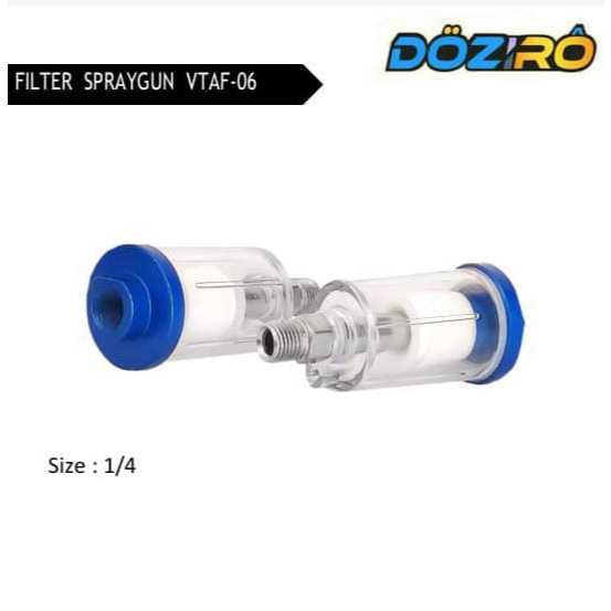 Air Filter Spray Gun 1/4" Air Water Separator