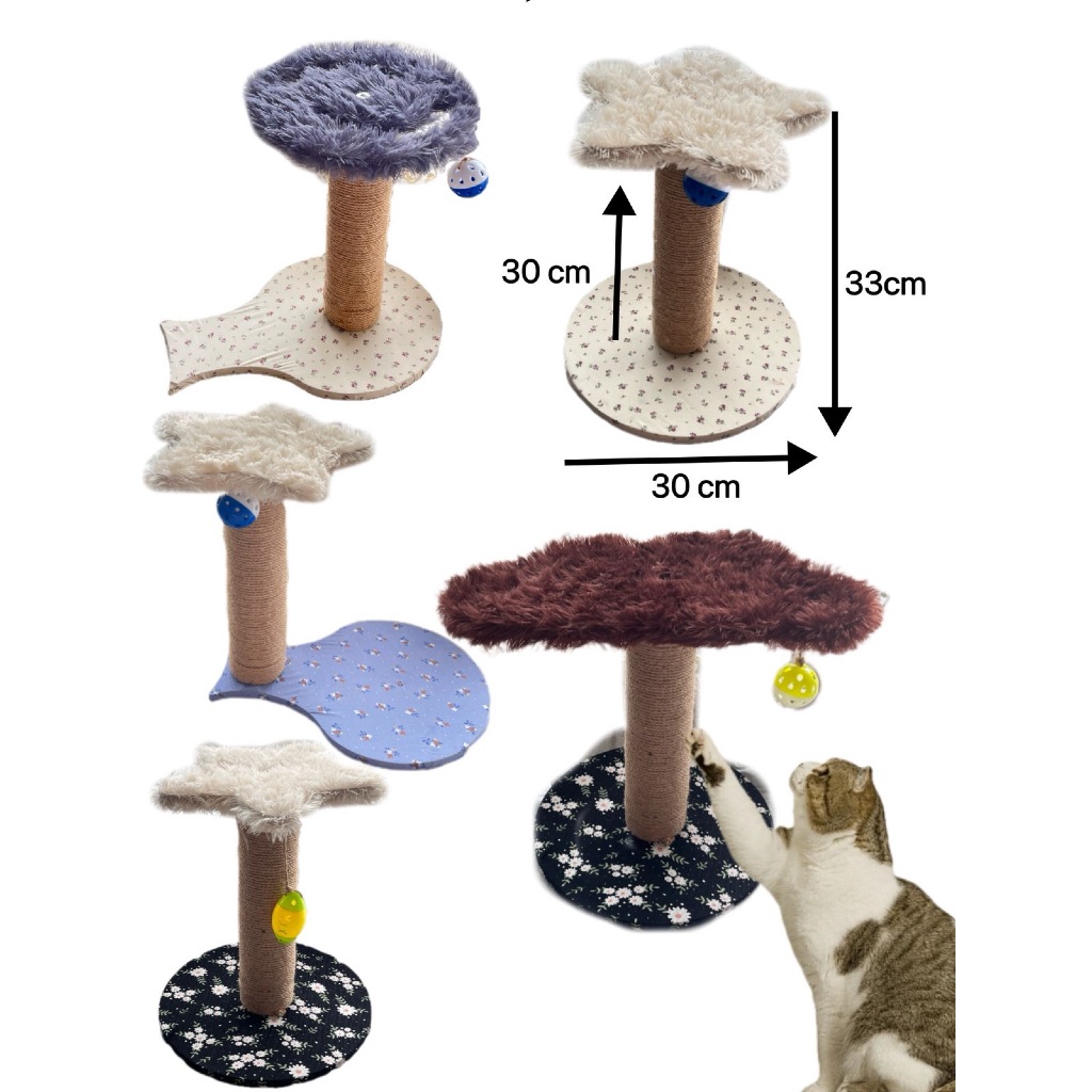Cakaran Kucing Cat Scratcher Tree Cat Tree Kucing Garukan Kucing Mainan kucing