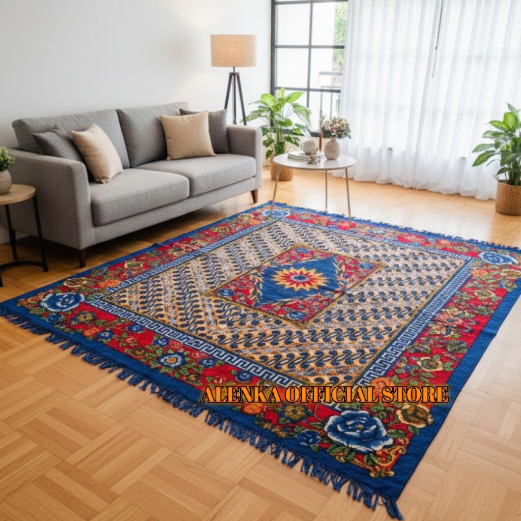 Karpet lantai Jumbo turki permadani tebal dan empuk kualitas premium