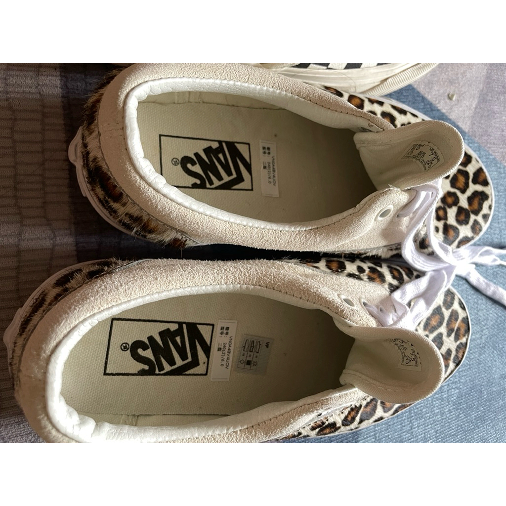Vans original / preloved / likenew/ sneakers/ sepatu / leopard