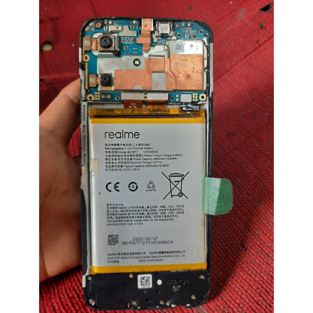MESIN REALME NOTE 50 RAM 3/64 RMX3834 NORMAL