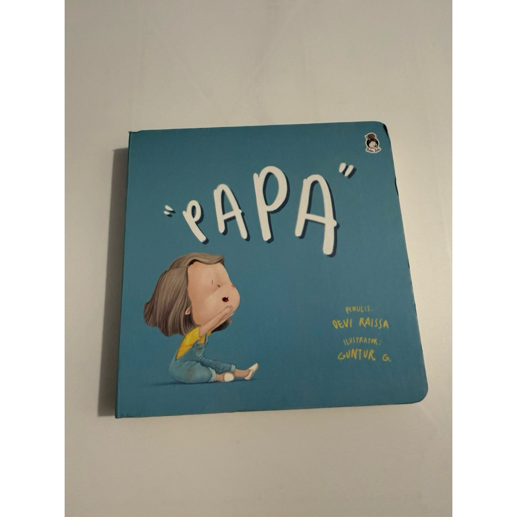 PRELOVED children board book rabbit hole - papa | buku anak