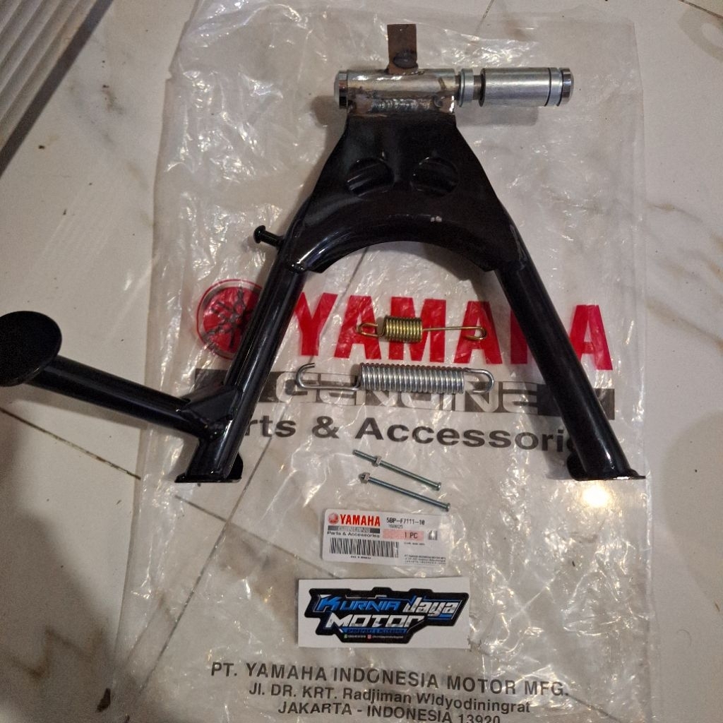 Standar Tengah Original Yamaha Scorpio Sudah PNP CB GL Set Per Standar Set Per Pijakan