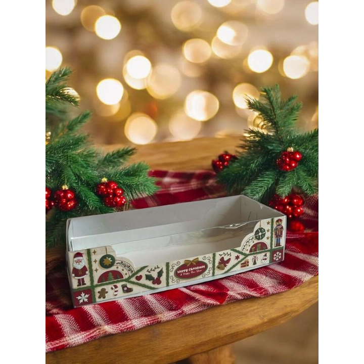 Box Mika Natal – Dus Bolu Gulung / Christmas Packaging