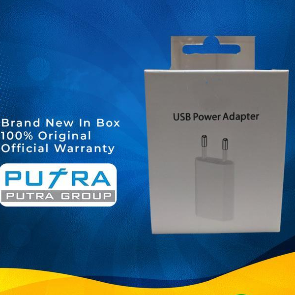 (ORIGINAL) iPhone USB Power Adapter Adaptor Charger 5W 5 Watt