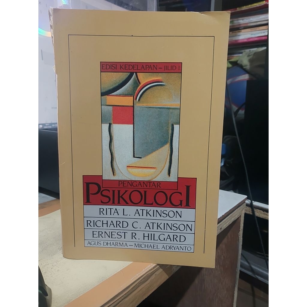 BUKU PENGANTAR PSIKOLOGI  EDISI KELAPAN JILID 1 RITA L.ATKINSON