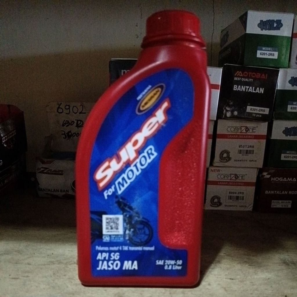 Oli motor Mesran super 0,8