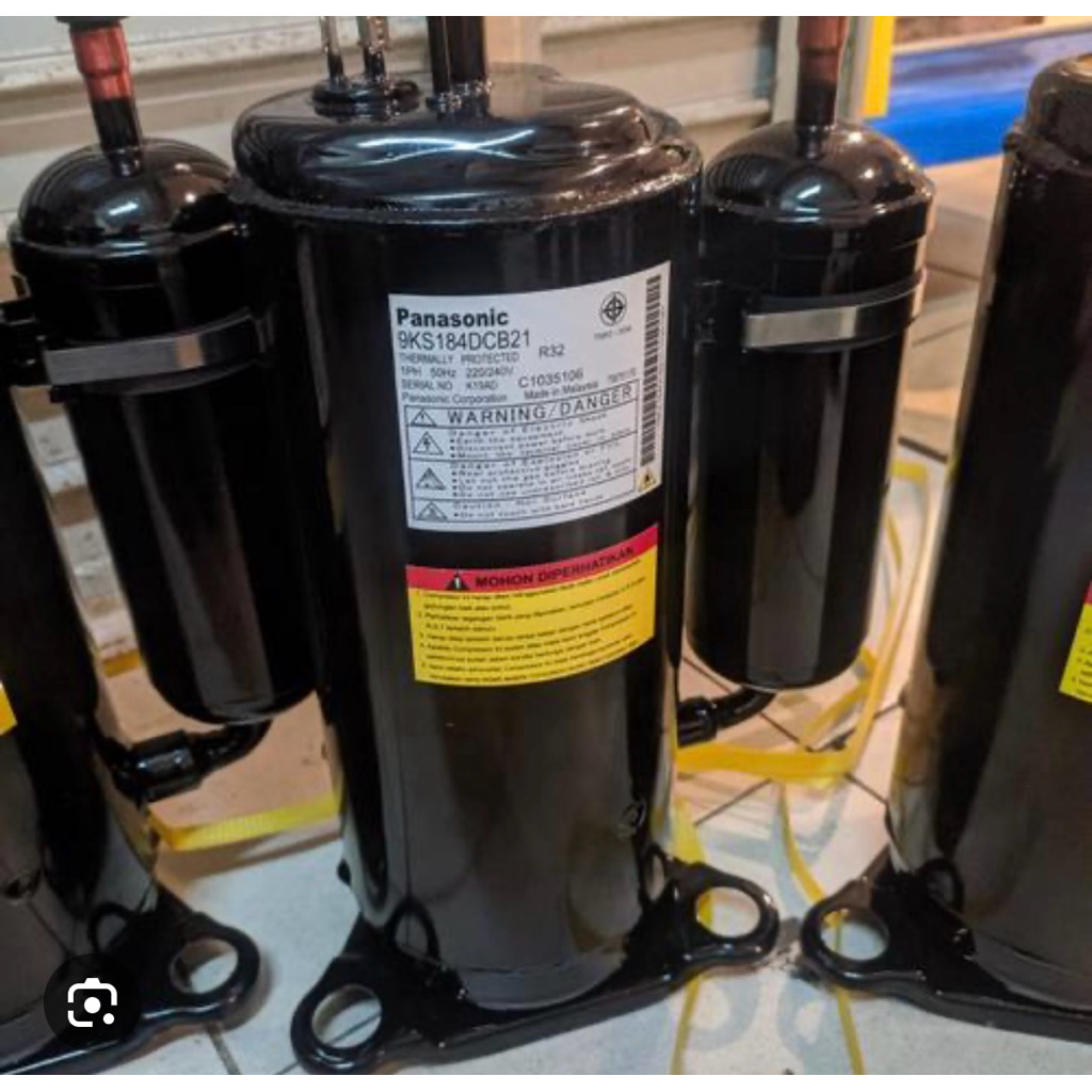 KOMPRESOR AC PANASONIC 9KS184DCB21 | KOMPRESOR AC PANASONIC 2PK R32 (1PHASE 220V)