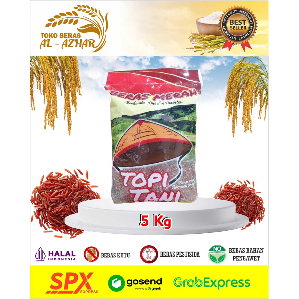 Beras Merah Organik 5Kg