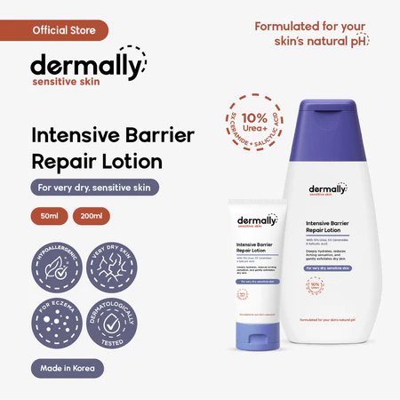 Dermally Intensive Barrier Repair Lotion - Lotion Urea 10% untuk kulit sangat kering dan eksim