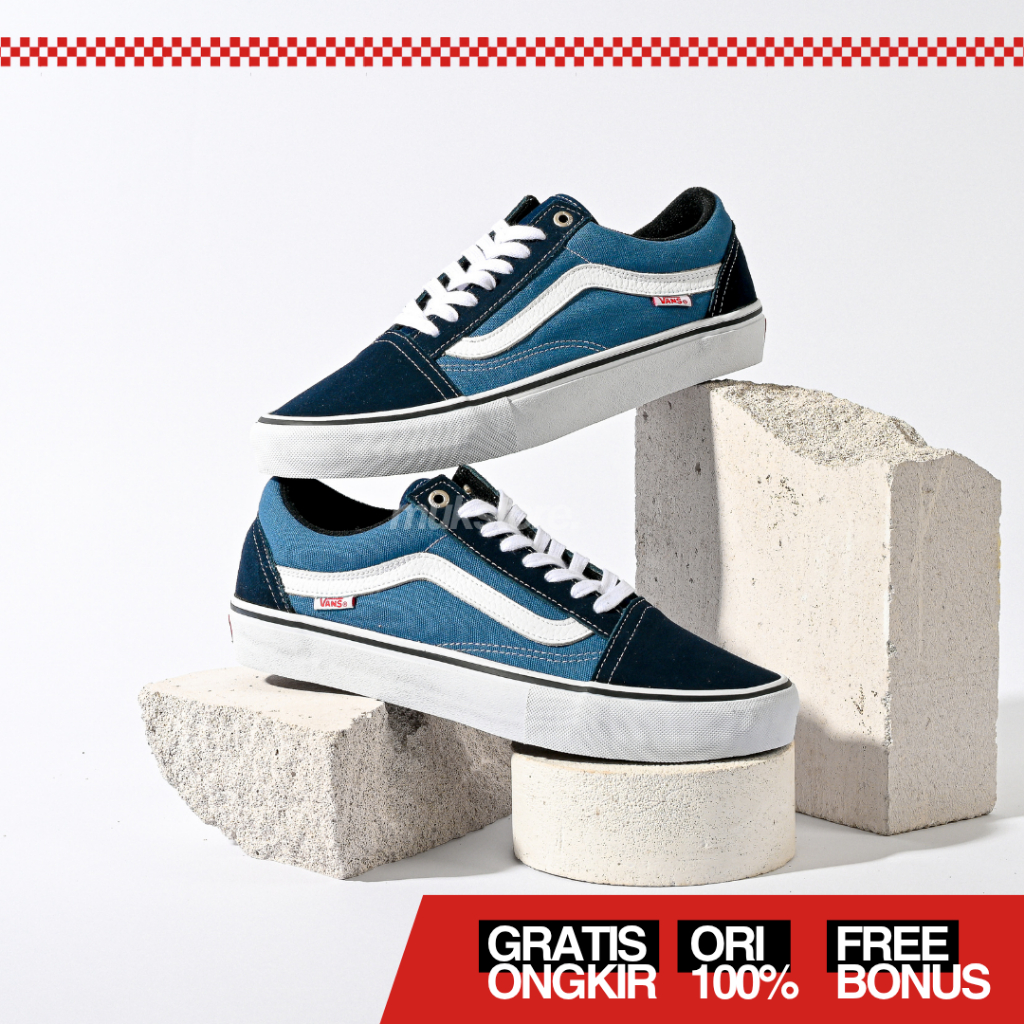 Old Skool Pro Navy White Unisex