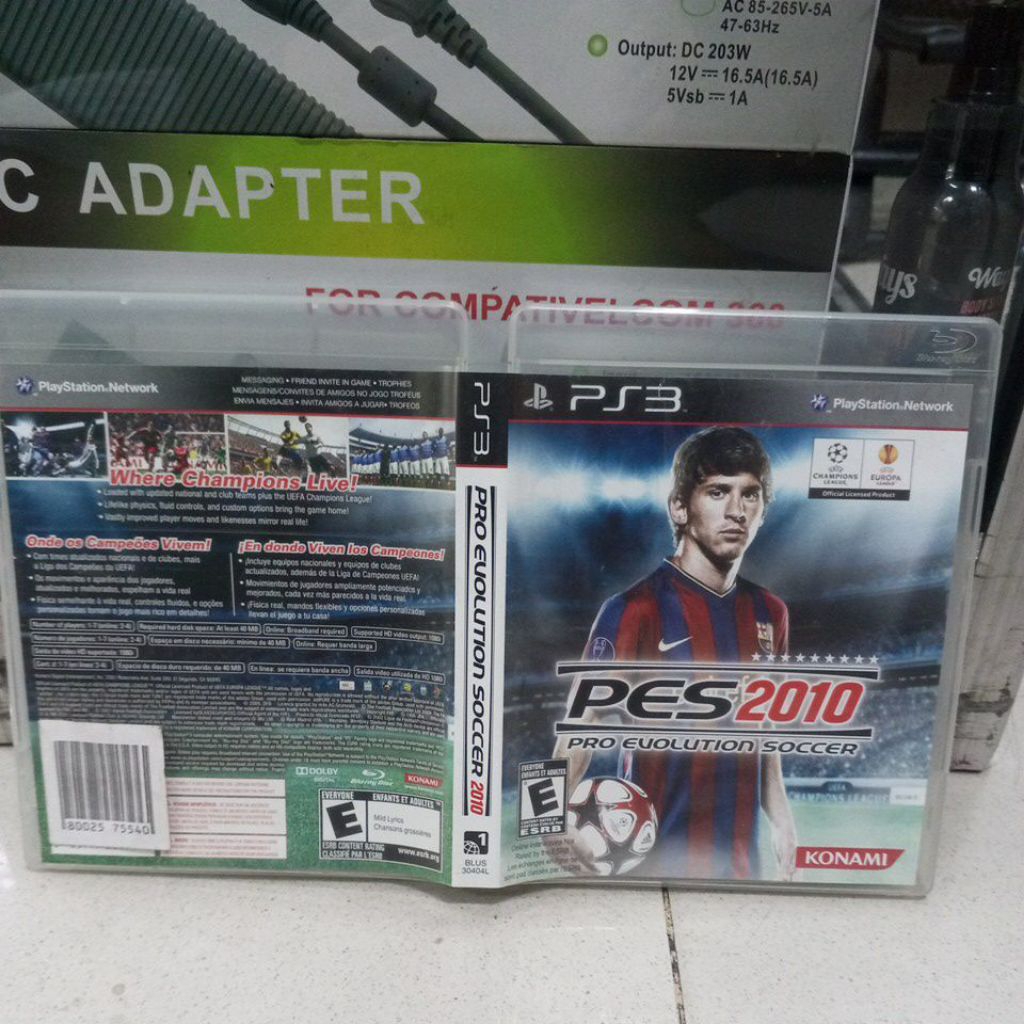 KASET PS3 PES 2010 BD GAME ORIGINAL