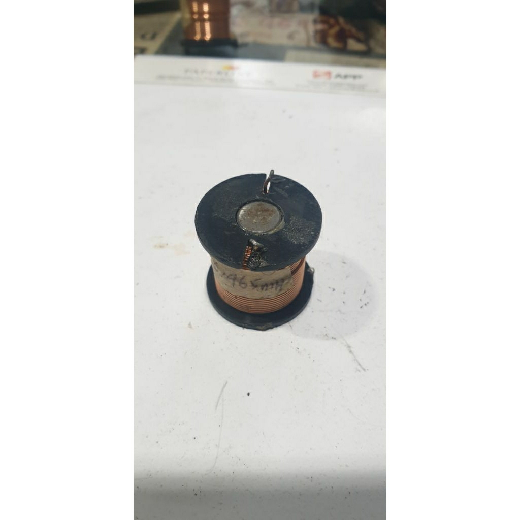 Lilitan Induktor Inductor Koil Coil Crossover pasif passive audio mobil 0.465 mH