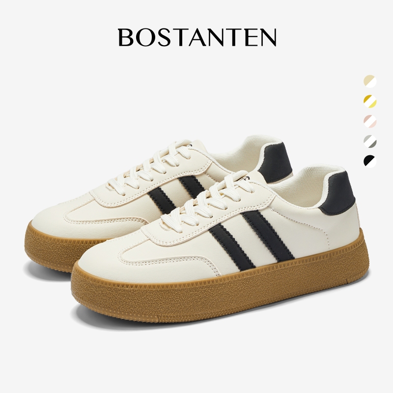 [New Arrival] [Kelly shoes] Bostanten Sepatu Sneakers Wanita Sam-ba Sepatu casual terbaru tahun 2025
