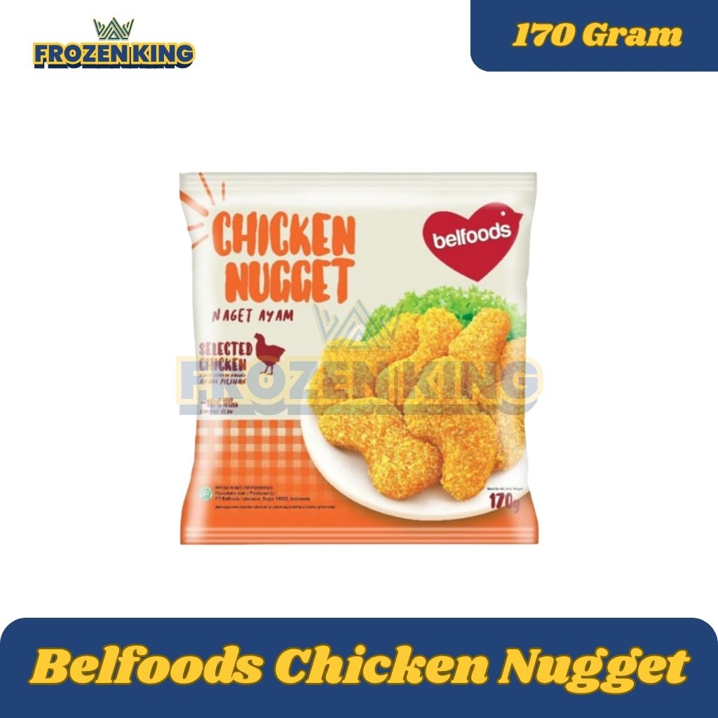 FrozenKing - Belfoods Chicken Nugget 170 gram
