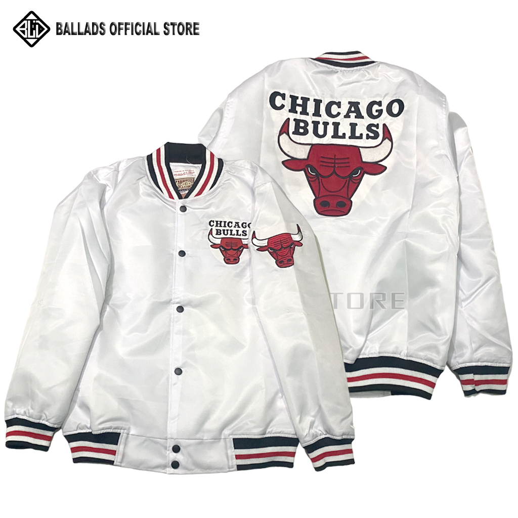 Jaket Varsity  Baseball Pria wanita Jacket Chicago Bulls Original