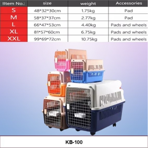 ( KB-100XL/XXL ) / KENNEL BOX / PET CARGO / PET CARRIER
