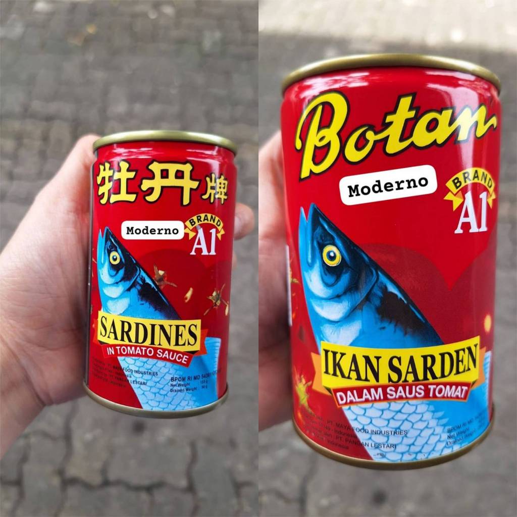 Botan sardines 155gr - Botan sarden 425gr