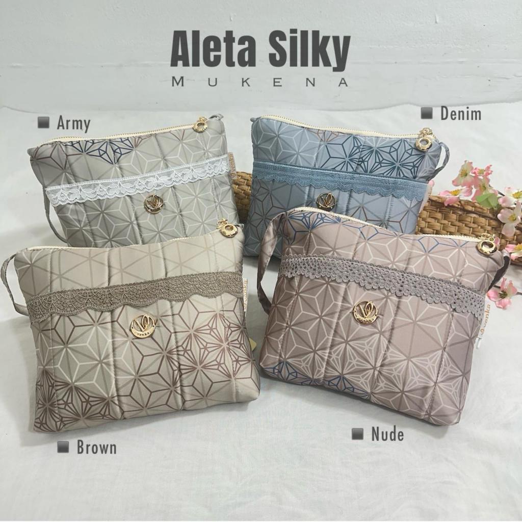 VENKA - MUKENA ALETA SILKY PREMIUM GRADE A+ PRAYER SET