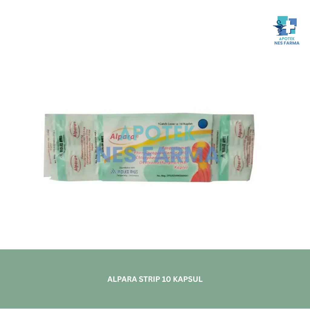 ALPARA 10 KAPLET - ATASI FLU DAN BATUK