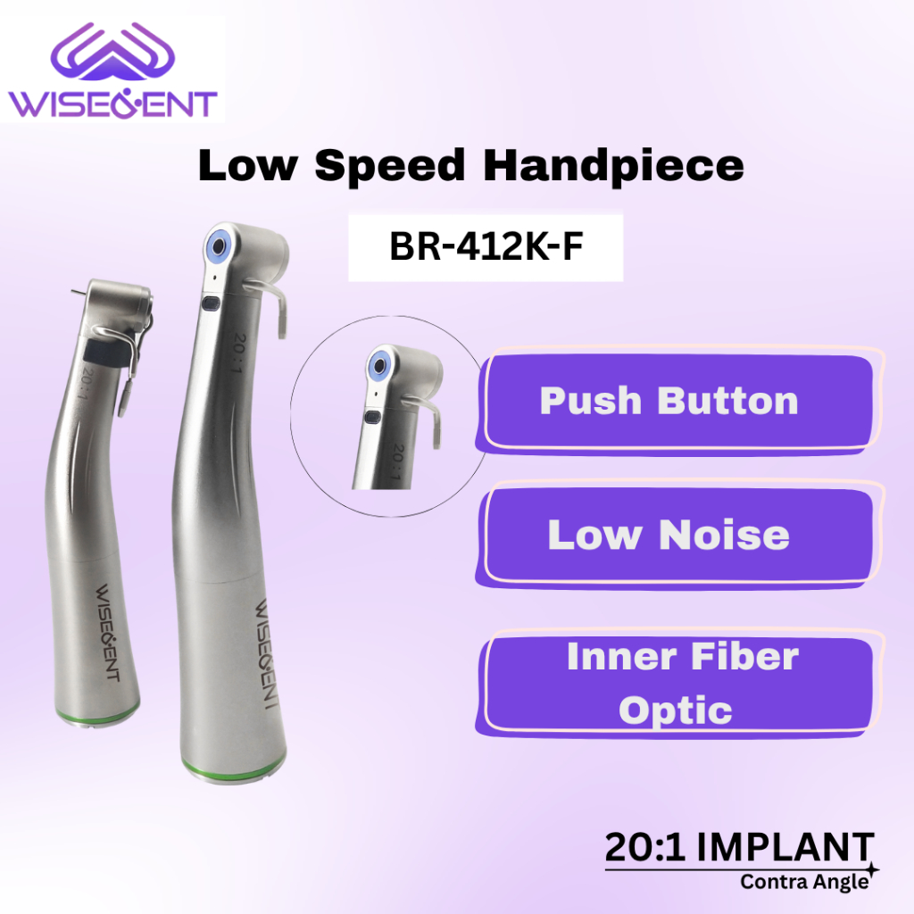 Dental Handpiece - Low Speed Handpiece - Implant Contra Angle - Wisedent