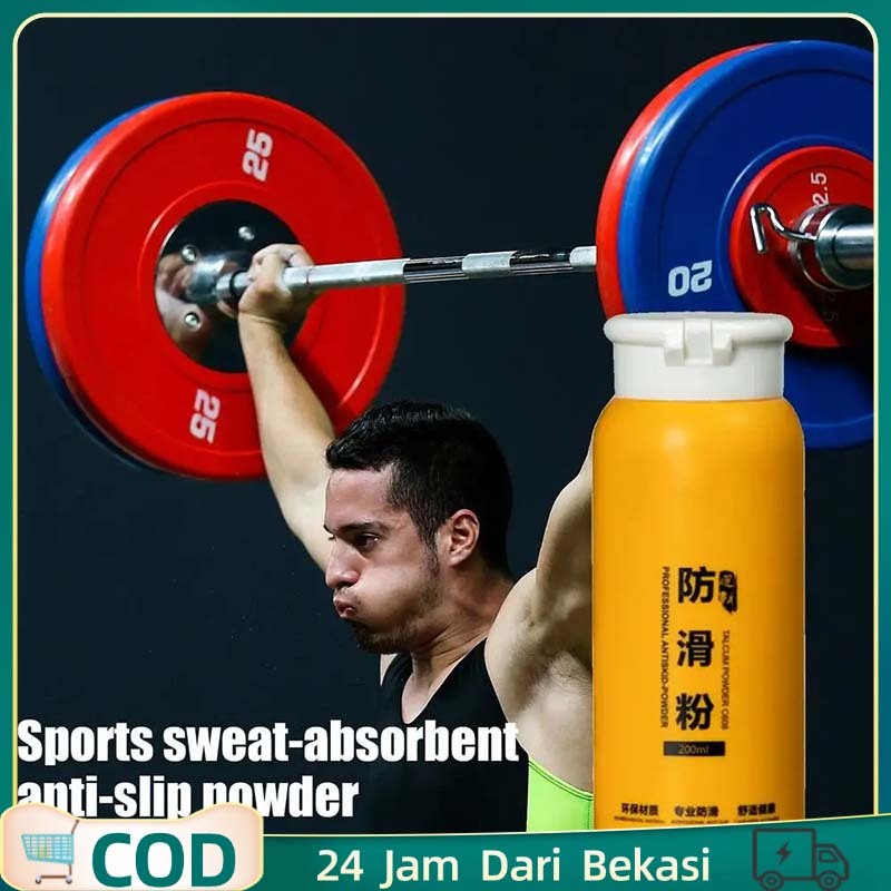 200ml Bubuk Magnesium Non-slip Magnesium Chalk Chalk Gym Magnesium Carbonate