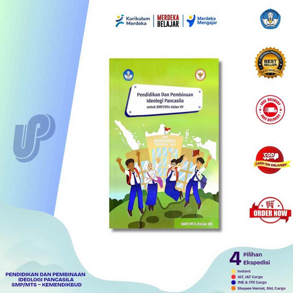 BUKU SISWA PENDIDIKAN DAN PEMBINAAN IDEOLOGI PANCASILA KELAS 7 KURIKULUM MERDEKA SMP/MTS - KEMENDIKB
