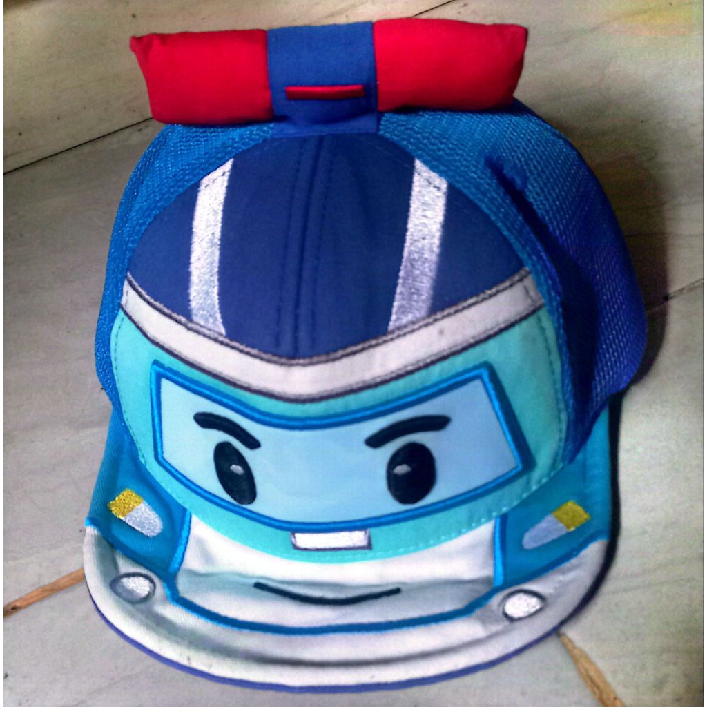 preloved topi anak POLI ROBOCAR