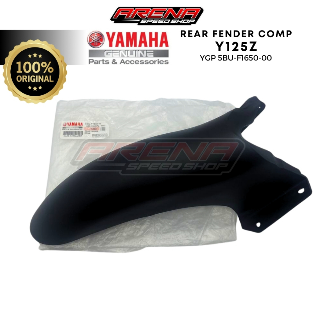 HLY 5BU-F1650-00 Rear Fender 125Z - Spakbor Kolong Tengah Y125Z Y125ZR Original Yamaha