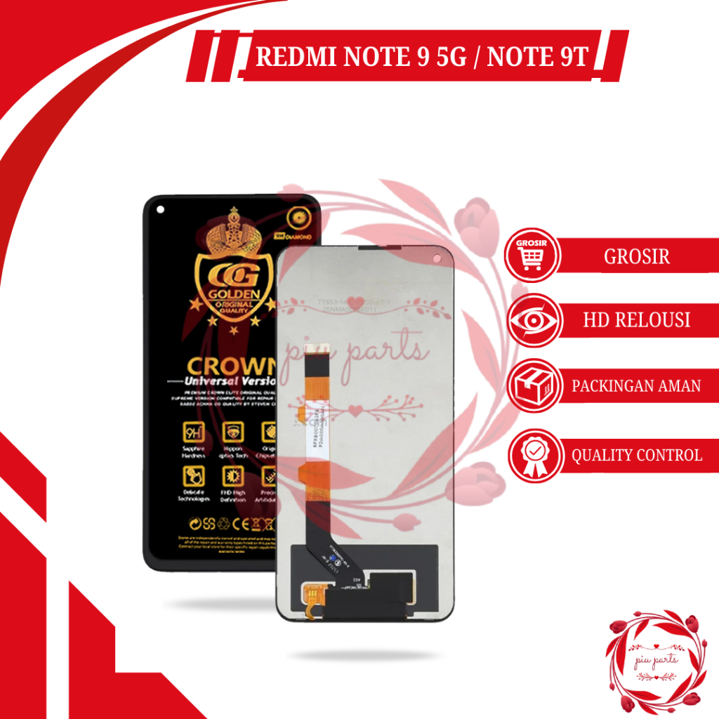 LCD TOUCHSCREEN XIAOMI REDMI NOTE 9 5G / REDMI NOTE 9T 5G