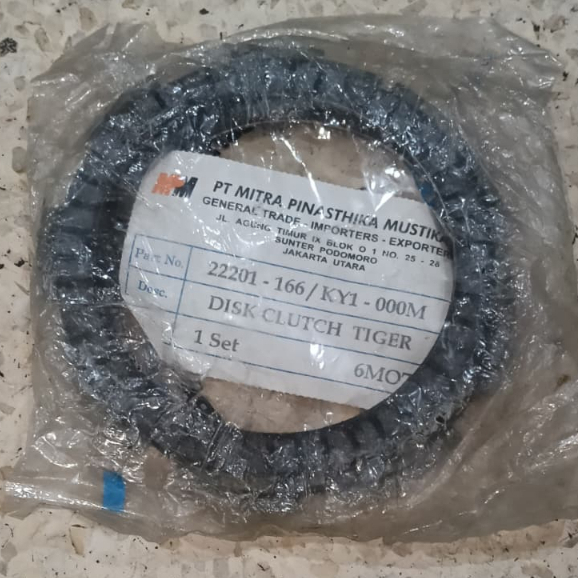 Kampas kopling tiger Plat kopling tiger